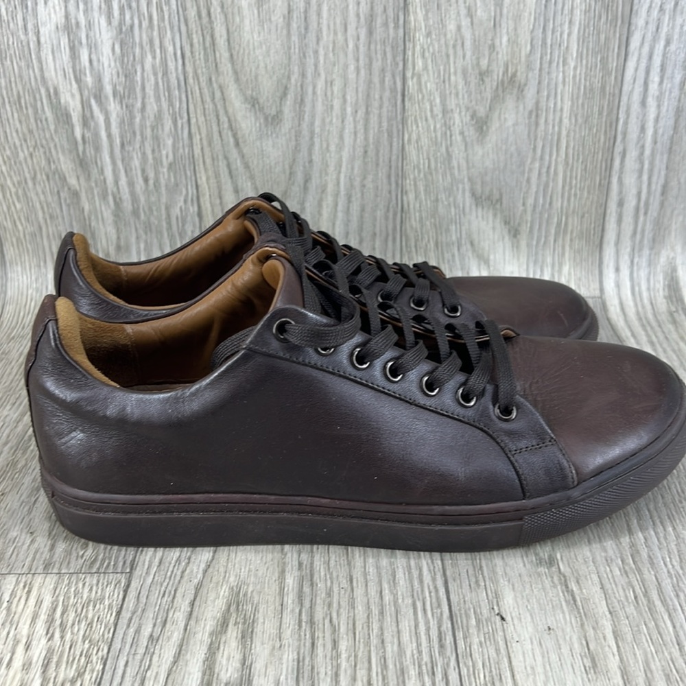Thursday Boot Company Brown Leather Sneakers - Picture 8 of 10